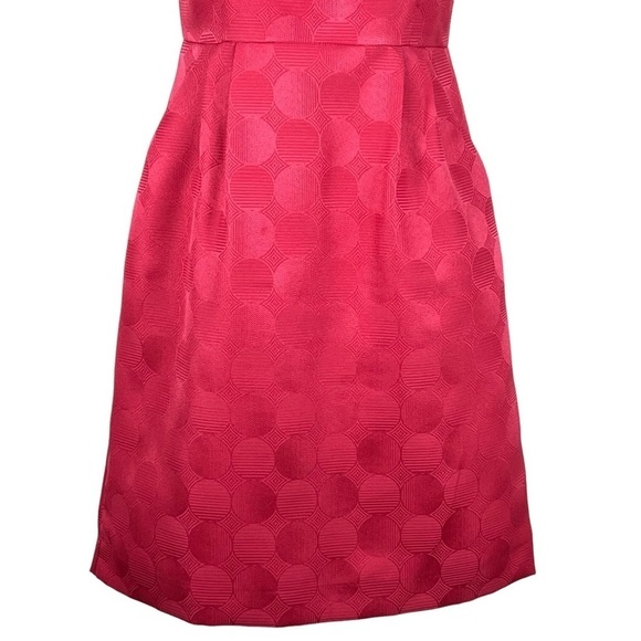 Shelby & PALMER PEPLUM SHEATH KNEE LENGTH DRESS WITH POCKETS & CAP SLEEVES - Picture 3 of 13
